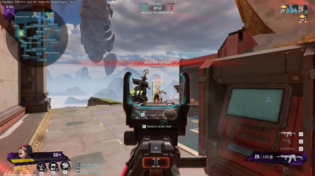 Complete Fragpunk Cheats Setup First-person Fragpunk gameplay with standard HUD